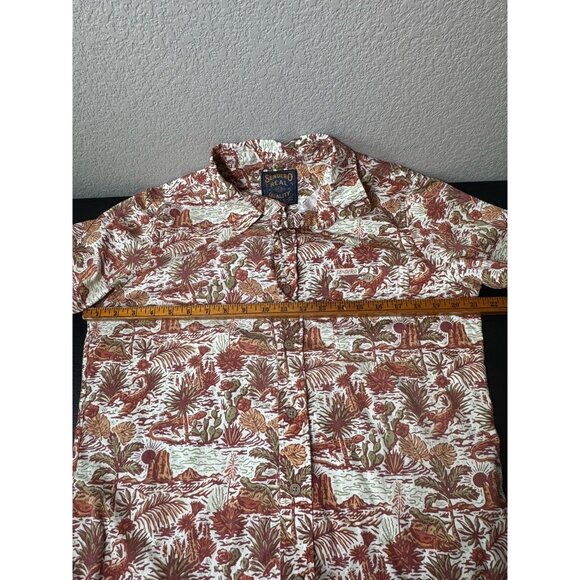Sendero Provisions Co. City Slicker Button Down Short Sleeve Cotton Size S - Picture 9 of 10